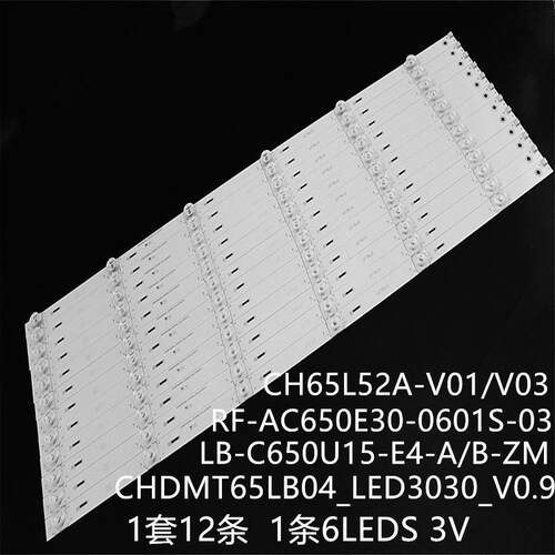 65E9600 65D3G 65Q5N灯条CHDMT65LB04_LED3030_V0.9 CH65L52A-V03 - 图0