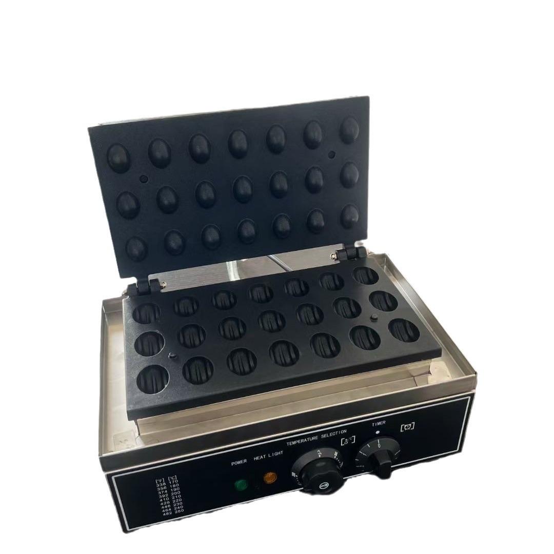 Cross-border hot-selling commercial electric baking pancake machine walnut cake machine waffle machine electric heating walnut cake machine equipment manufacturer