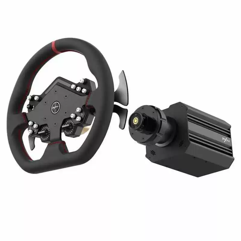 Симулятор руля Laisda V12lite Horizon 5 с прямым приводом 900 градусов, совместимый с Forza 8, обратная связь силы