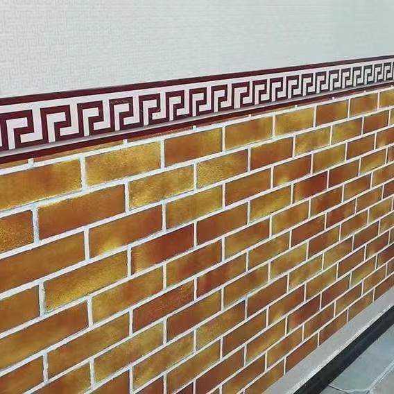 60饭店墙裙贴纸墙纸自粘商用餐馆墙贴墙围装饰砖纹壁纸背景墙护墙,淘宝优惠券,粉丝福利购,淘宝优惠卷