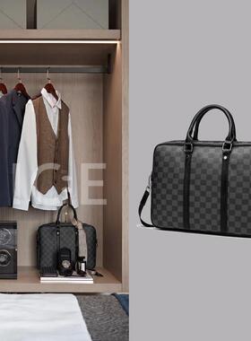 NICE【男士包袋摆件】样板房衣帽间公文包商务男装衣柜饰品软装