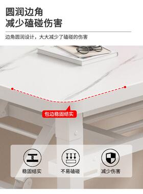 折叠桌子免安装长方形培训桌简易学习写字桌家用台式电脑桌办公桌