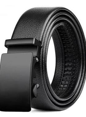 Belts Men PU Leather Belt for Mens Waist Belt Ratchet Belt