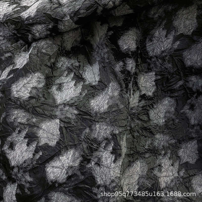 三宅家纺一生褶皱布料百褶压褶肌理水晶白晕染设计师面料时装,淘宝优惠券,粉丝福利购,淘宝优惠卷