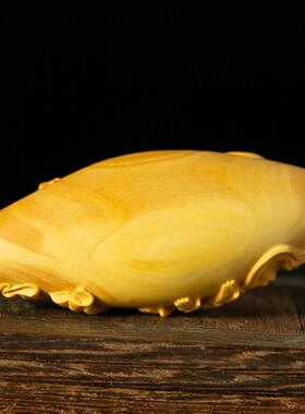 小叶黄杨木雕实木雕刻工艺礼品摆饰随身盘玩物件千手观音文玩手把