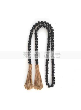 衣柜置物架样板间衣帽间开放式中古中式新梳妆台装饰品储物盒摆件