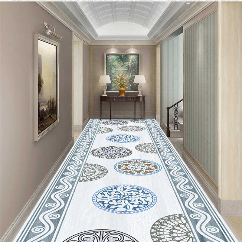 麓r3d走廊地毯宾馆酒店过道楼梯垫长条家用门口玄关地垫防滑可水,淘宝优惠券,粉丝福利购,淘宝优惠卷