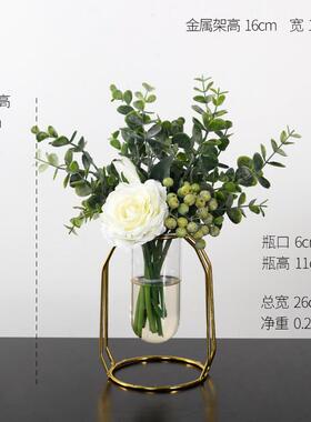 正品轻品奢欧风花假花彷真花摆件家居客厅艺装饰餐桌花摆花花束摆