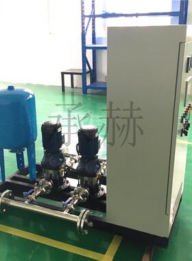 智能恒压变频供水设备CDM15-5医院用水泵组一用一备不锈钢水泵