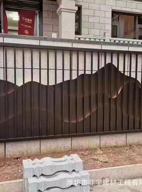 室外围墙栏杆铝合金小区别墅庭院子户外隔离铝艺护栏