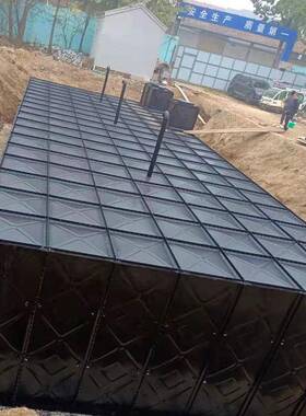 厂家加工箱泵一体化消防泵站镀锌地埋水箱一体化智慧泵房消防泵房