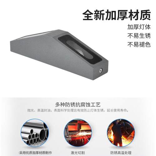 LED台投光灯户外防窗XC-TX185水10W台灯酒灯店楼体走廊窗过道壁窗 - 图2