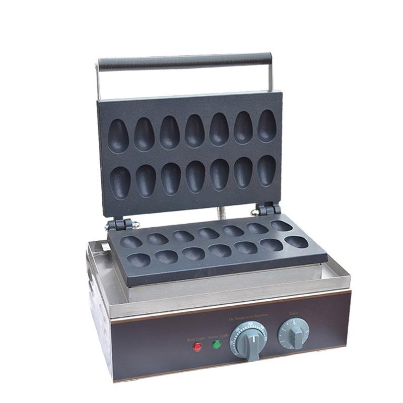Jieyi electric heating bird egg type scone machine bomb burning round hole waffle machine commercial chicken cake waffle machine FY-14