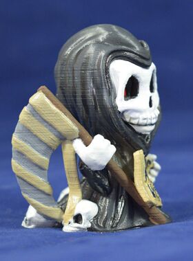 直销新款跨境新品死神收割者迷你版树脂工艺品桌面装饰品花园可爱