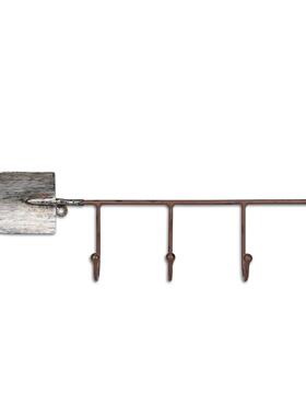 工艺品创意家居挂饰金属铁艺挂钩铲子铁锹复古客厅墙壁挂钩