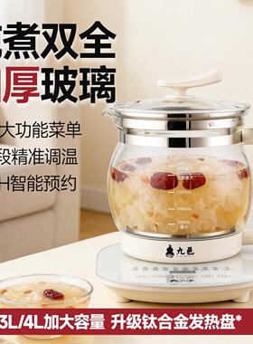 花茶养生壶2026新款养生壶大容量2升壶电热炖煮一体水家用多功能L