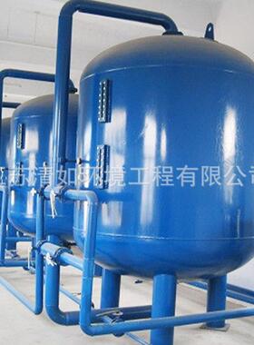 水处理石英砂过滤器全自动不锈钢砂滤多介质机械过滤器