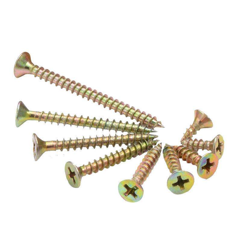 厂家镀彩锌纤维板钉家具螺丝钉十字沉头自攻丝高强度纤维板钉,淘宝优惠券,粉丝福利购,淘宝优惠卷