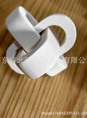 木质链条波西米亚民宿装饰品桌面背景摆件挂件链扣木质工艺品现货