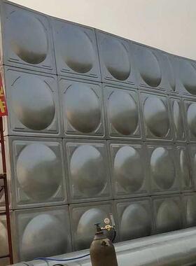 304不锈钢水箱 方形组合式水箱组合式焊接消防水箱生活水箱