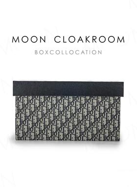 MOON慕空间样板房花纹收纳盒衣帽间装饰品收纳箱摆件道具软装陈设