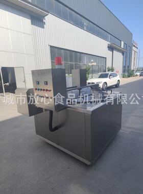 条土薯塔油炸机流水线 炸不锈钢豆片油炸设备 全自薯动油锅