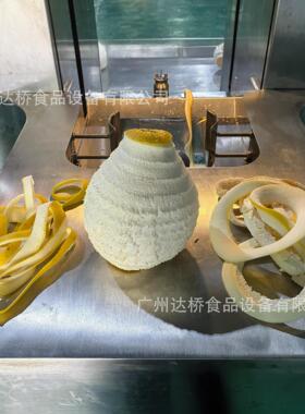 DQ达桥源头工厂水果削皮机工业型智能柚子削皮机商用柚子加工线