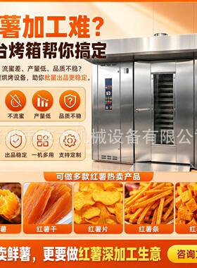 商用冰红薯深加工烘烤多盘红薯条烘烤箱 食品厂红薯干加工设备