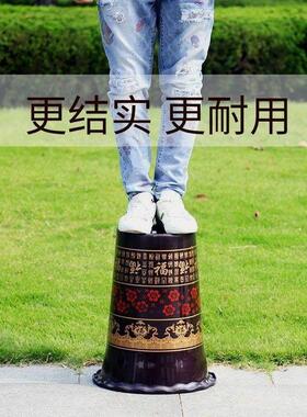 花盆仿陶瓷特大号30cm以上高筒款加厚树脂大型发财树盆景防陶迪鹏