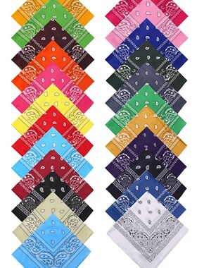 European American scarf outdoor riding turban bandana 方头巾