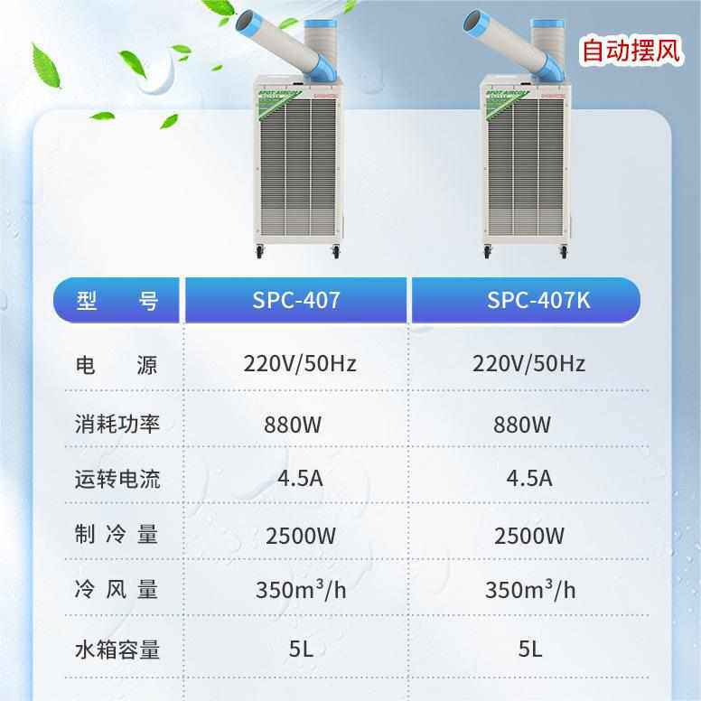 冬夏冷气机移动便携式商用空调扇SPC-407降温空调冷暖工业冷风机,淘宝优惠券,粉丝福利购,淘宝优惠卷