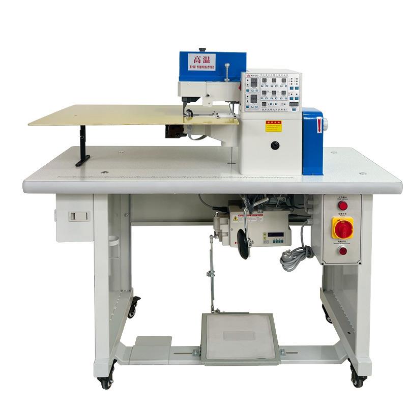 KD-292折边机专折圆角笔记本箱包皮革银包电脑自动上胶折边机 - 图2