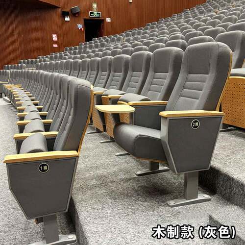 院广东礼堂排会椅议室连排椅电影阶梯教室剧院椅报融逸椅告厅座椅 - 图0