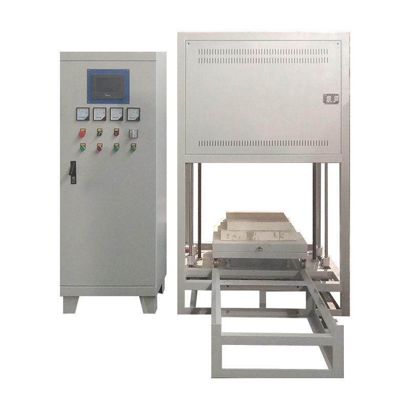 Fully automatic hydraulic lifting furnace manufacturer Wen Intelligent Experimental Electric Furnace 1200 Industrial Fully Automatic Lifting Furnace