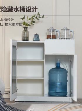 笛浪2026新款茶吧机置物柜一体柜家用饮水机全自动实木轻奢餐柜