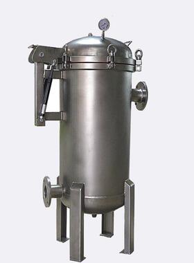 恒田2-12袋定制不锈钢304耐压滤袋快开多袋式过滤器