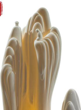 LO.GULEYA中式流水家居摆件雾化加湿器办公桌面客厅开业乔迁礼品