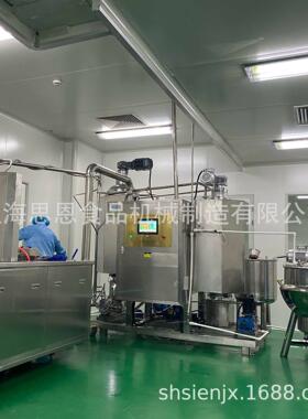 SE-827.1E-100梨膏棒棒糖自动浇注生产线带真空薄膜熬糖机组