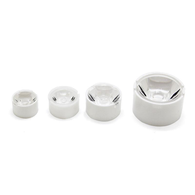 LED聚光透镜3535 XPE光面11 13 15 21mm珠面10 30 90度射灯小透镜 - 图3