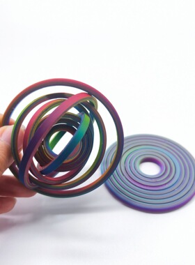 打印指尖陀螺旋转减压3D模型摆件