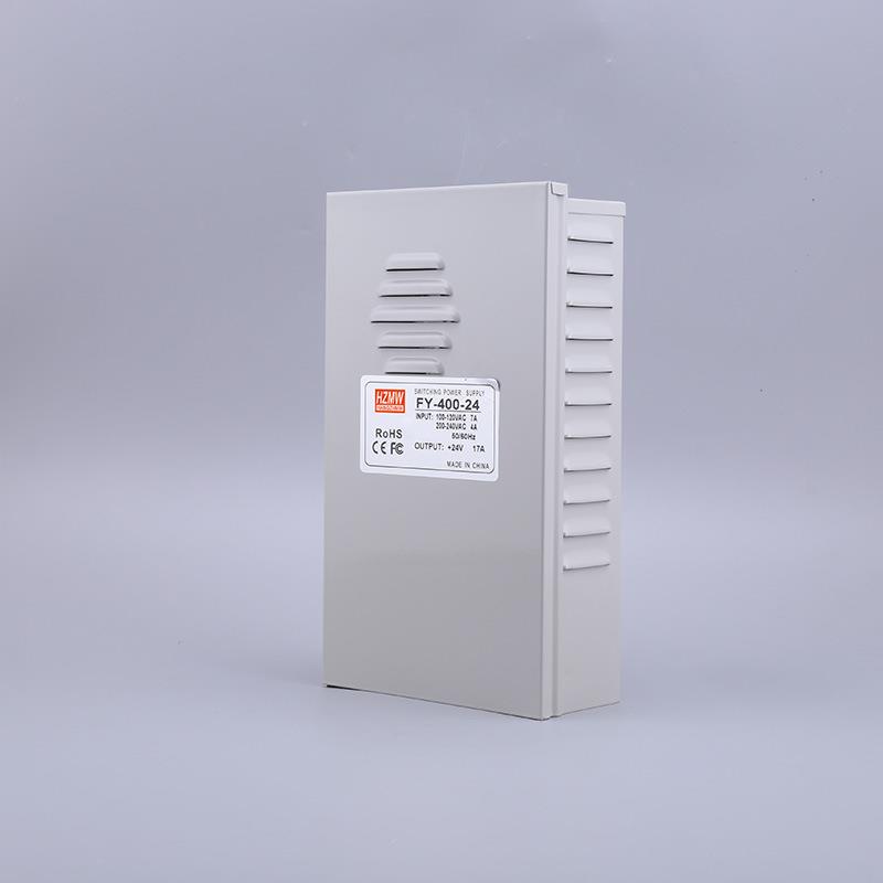 Mingwei Industrial Switching Power Supply 400W Rainproof FY-400-24 Outdoor Waterproof and Rainproof 12V Monitoring and Security
