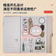 Wrought iron round hole plate storage rack punching plate entrance entrance wall storage rack wall hanging display rack bookcase