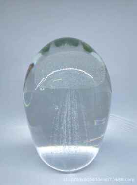 玻璃水母球 古法手工玻璃球 夜光水母球 创意家居礼品 厂家直销