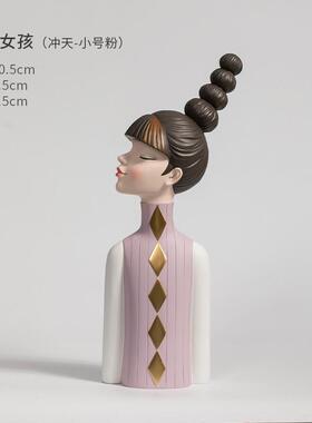 客厅家居奢摆件轻ALSJ欧迁入北户玄关钥匙收纳电视柜装饰品乔礼物