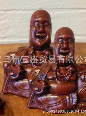 新款直销跨境佛陀翻转摆件意想不到恶搞特色摆件家居庭院设计装饰