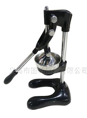 商用不锈钢手动榨汁机仿古榨汁器手压鲜榨特大号压汁器挤压橙汁机