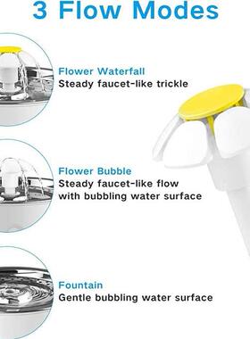 Cat Water Fountain Dog Drink Bowl Active Carbon Filter Autom