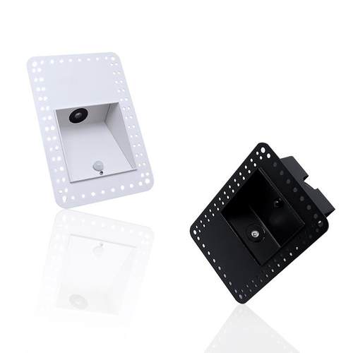 无边框铝材防W020方智能感应地灯式酒店过道墙角楼脚梯眩防水嵌入 - 图2