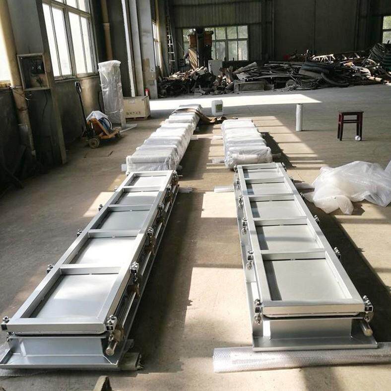 Hydraulic hydraulic flushing door stainless steel fully automatic flushing intelligent adjustment tank system door slamming equipment mechanical gate