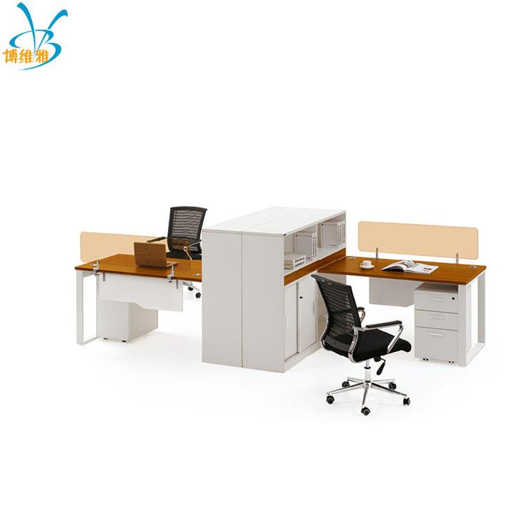 Office furniture screen partition office desk chair staff table four-person staff table computer table simple and fashionable card space
